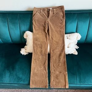 Corduroy Boot Leg Pants
